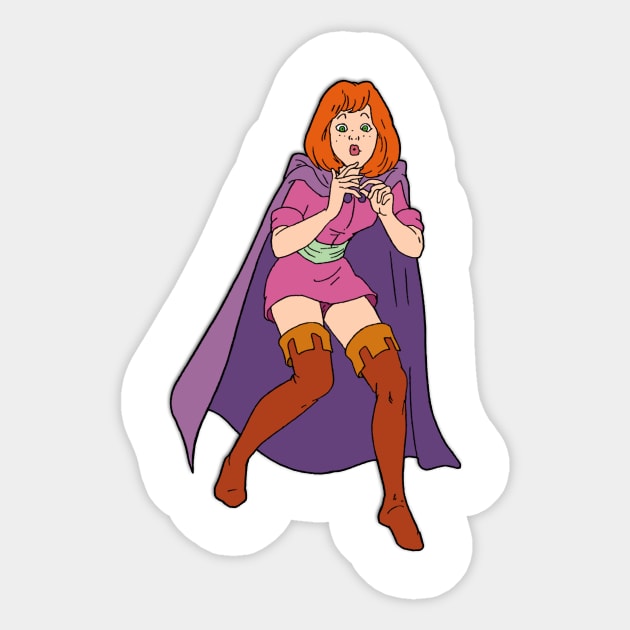 D&D Sheila Sticker by BigOrangeShirtShop